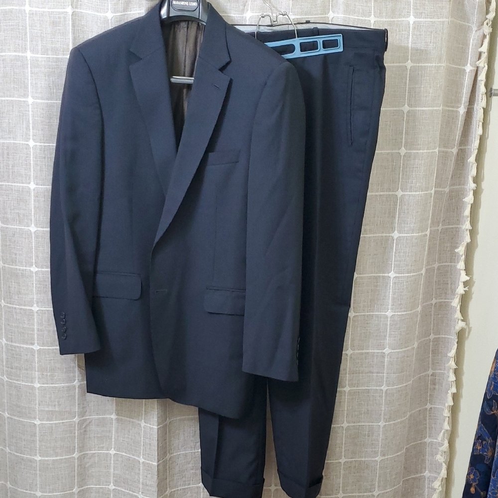 Men's Classic Black Suit